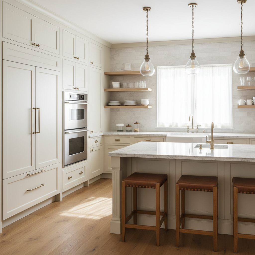 Premium Thermador kitchen appliances in an upscale home